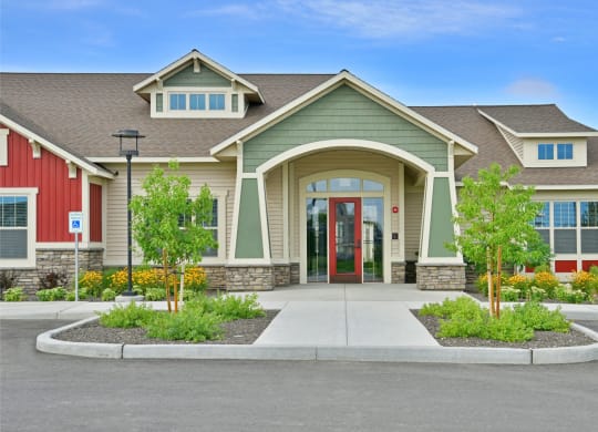Clubhouse Exterior at Badger Canyon, Kennewick, WA, 99338