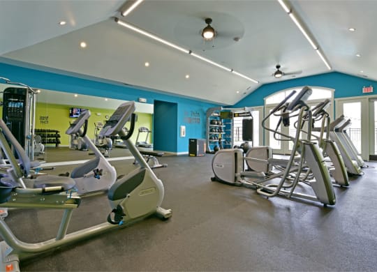 Fitness Center With Modern Equipment at Badger Canyon, Washington
