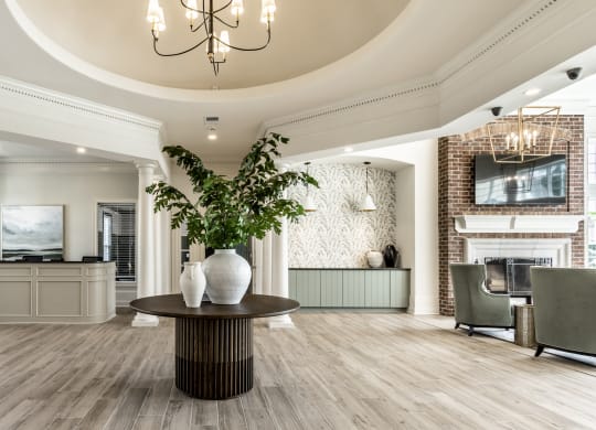 Clubhouse/Leasing Center at Alexandria of Carmel Apartments, Carmel, 46032