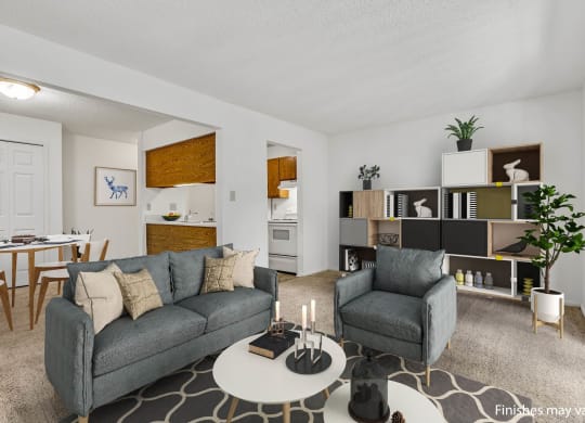 Orchid Layout Living Room at Lake in the Pines, 28311