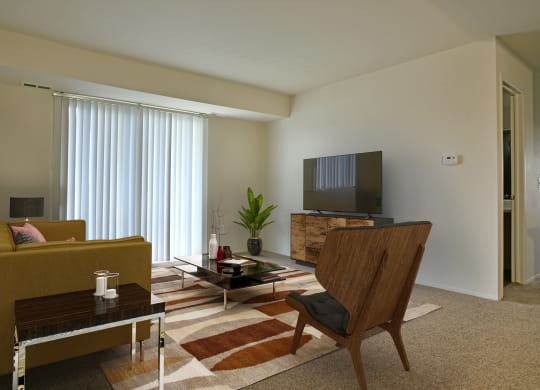 Modern Living Room at Perry Place, Michigan, 48439