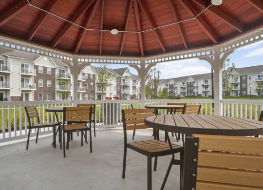Gazebo at River Hills Apartments, Fond du Lac, Wisconsin