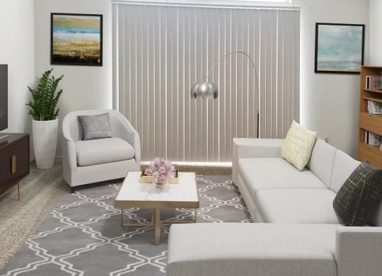 Third Floor Living Area  at Westlake Apartments, Belleville, Michigan
