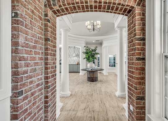 Brick Archway at Enclave Apartments, Midlothian