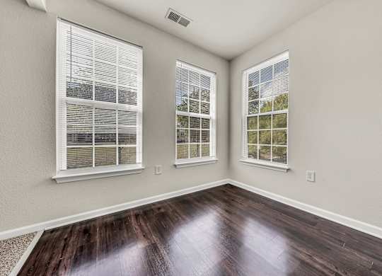 Empty Living Room with window at Enclave Apartments, Midlothian