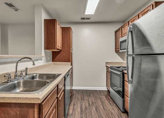 Kitchen at Enclave Apartments, Midlothian, 23114