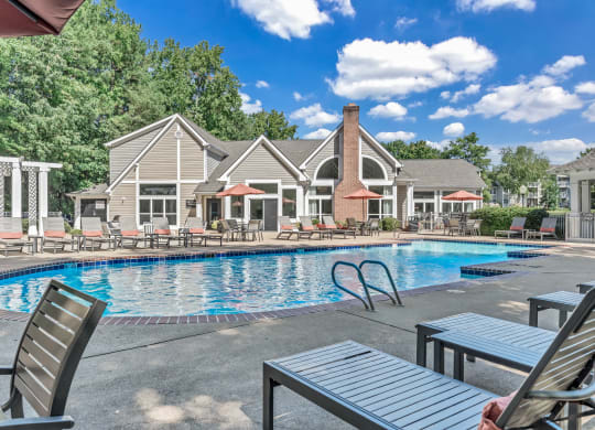 Swimming pool at Trophy Club at Bellgrade, Midlothian, VA, 23113