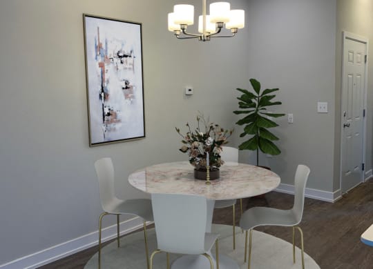 Elite One Bed Dining at Emerald Creek Apartments, Greenville