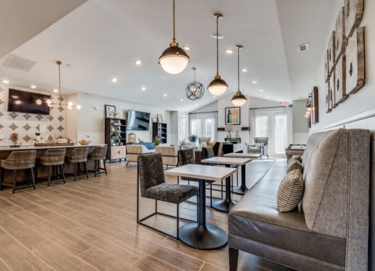 Clubhouse with Resident Lounge at Emerald Creek Apartments, South Carolina, 29607