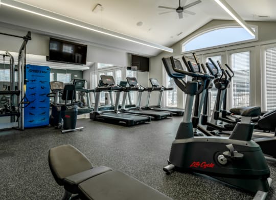 24/7 Fully-Functional Fitness Center at Emerald Creek Apartments, Greenville, 29607
