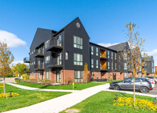 Green Outdoor at Uptown Square Apartments, Troy