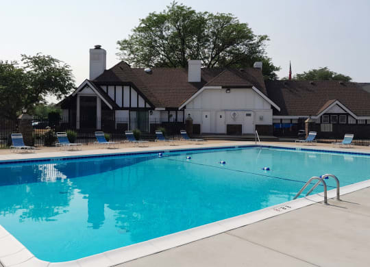 Pool and Sundeck with Wi-Fi for Fairlane Apartments in Springfield, MI