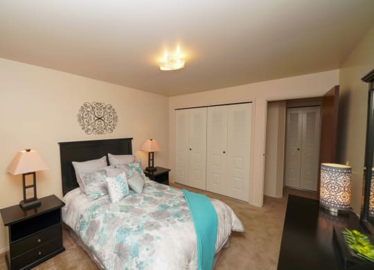Gorgeous Bedroom Designs at Fairlane Apartments, Springfield, MI