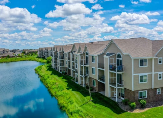 Property Exterior at Fieldstream Apartment Homes, Iowa, 50023