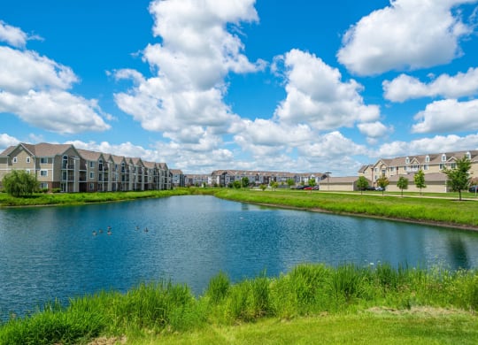 Breathtaking Pond View at Fieldstream Apartment Homes, Ankeny