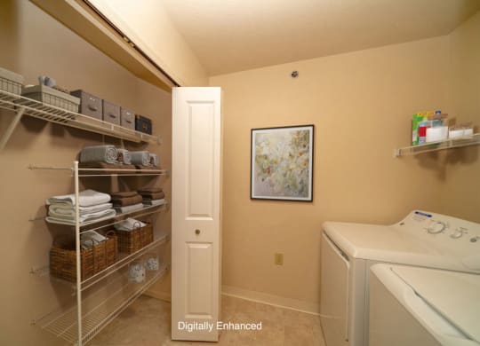 Full Size Washer and Dryer at Foxwood and The Hermitage, Michigan, 49024