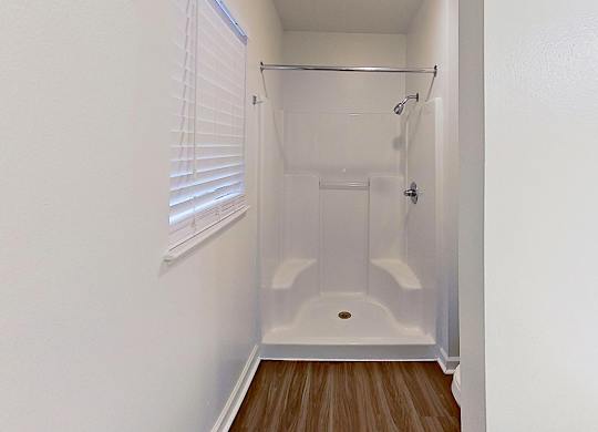 Separate Shower In Bathroom at Foxwood and The Hermitage, Portage, Michigan