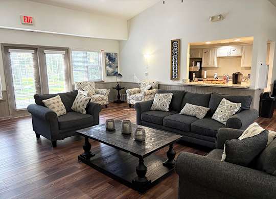 A community building with Wi-Fi at The Highlands Apartments, Elkhart, IN, 46514