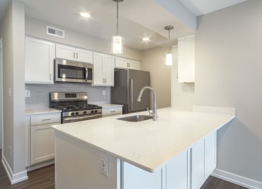 Brand New Kitchen Upgrades including Stainless Steel Appliances at Hillside Apartments, Michigan, 48393