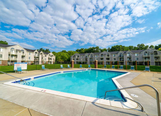 Glimmering Pool at Hurwich Farms Apartments, South Bend