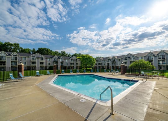 Glimmering Pool View at Hurwich Farms Apartments, South Bend, 46628