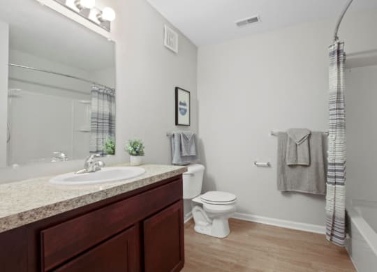 Huron Bathroom at River Hills Apartments, Fond du Lac, 54937