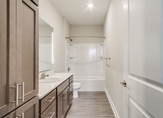 Bathroom (Spruce) at Village Place Apartments, Romeoville, 60446