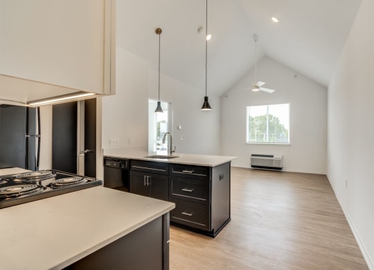 Plank Flooring at Uptown Square Apartments, Michigan, 48083