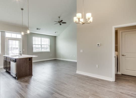Large Living Area (Hickory) at Village Place Apartments, Romeoville, 60446