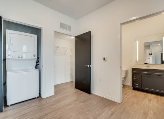 Washer & Dryer in each home at Uptown Square Apartments, Troy, 48083
