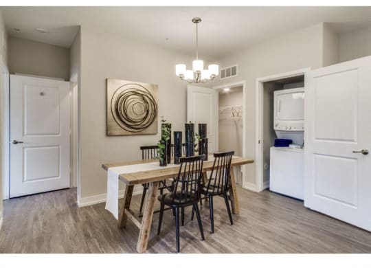 Cedar Dining and Laundry at Montgomery Place Apartments, Montgomery, IL