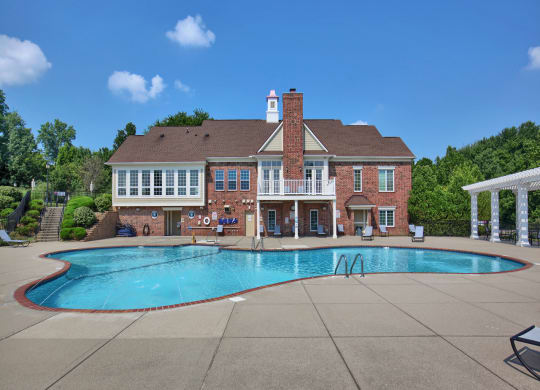Expansive Poolside Sundeck at LakePointe Apartments, OH