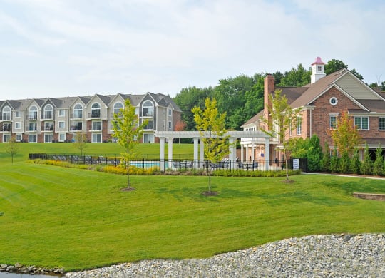 Acres of Green Lawns at LakePointe Apartments, Batavia, OH