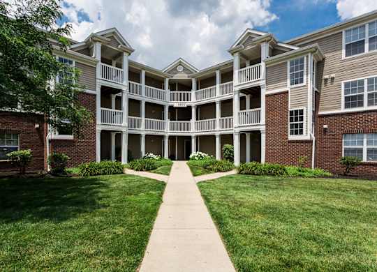 exterior view at Latitudes Apartments, Indianapolis, 46237