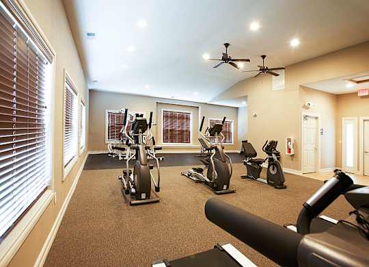 Spacious Fitness Center at Limestone Creek Apartment Homes, Alabama