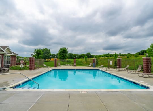 Pool Side Relaxing Area at Lynbrook Apartment Homes and Townhomes, Elkhorn, 68022