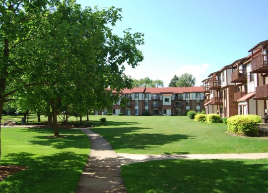 Nice, Large Courtyard at Madeira Apartments, Kalamazoo, MI, 49001