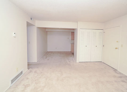 Open Living and Dining Areas at Madeira Apartments in Kalamazoo, MI