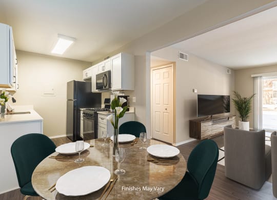 Magnolia Renovated with Vinyl at Bristol Square and Golden Gate Apartments in Wixom, MI