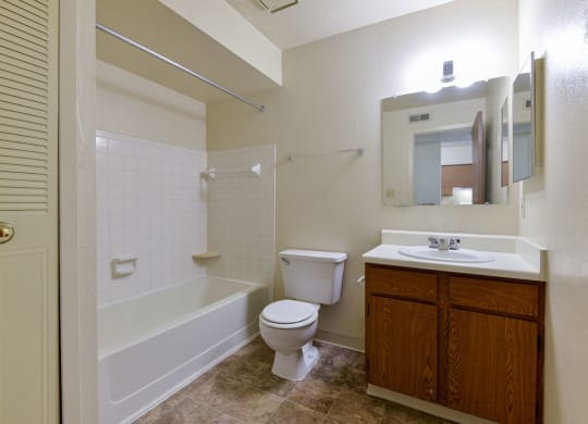 Spacious Master Bath at Old Monterey Apartments, Missouri, 65807