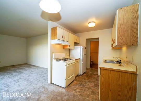 Living Area/Kitchen at Mount Royal Townhomes, Kalamazoo