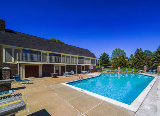 Access to Outdoor Pool with Wi Fi at Mount Royal Townhomes, Kalamazoo, Michigan