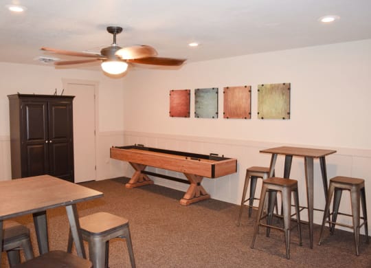 community building loft access with game room at Newport Village Apartments, Michigan, 49002