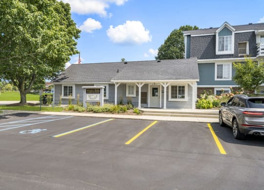 Leasing Office at Newport Village Apartments, Portage, MI