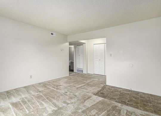 Spacious Living and Dining Areas at Normandy Village Apartments in Michigan City, IN
