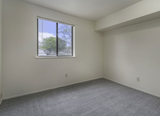 Second bedroom with a view at Normandy Village Apartments, Michigan City