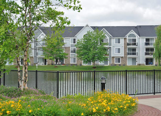 Lake Views from Private Balconies at Northport Apartments, Macomb, 48044