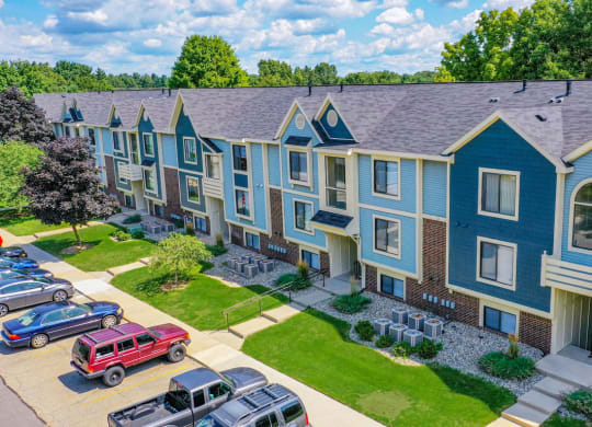 Stunning Aerial View at North Pointe Apartments, Elkhart, IN, 46514