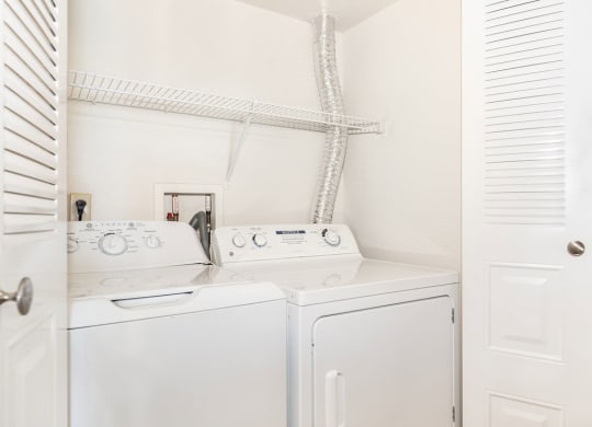 Full-Size Washer/Dryer at Oak Shores Apartments in Oak Creek, WI