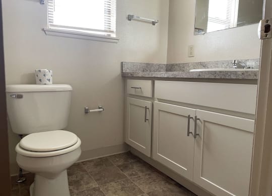 Renovated Bathroom at Oak Shores Apartments, Oak Creek